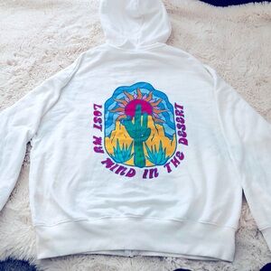 Desert zip up sweatshirt